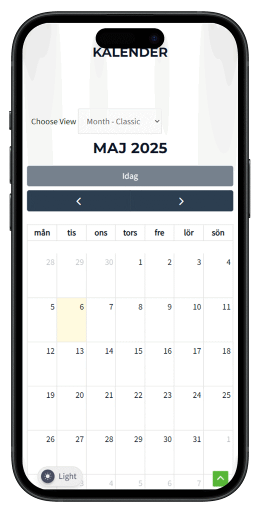 KALENDER - mobil-portrait
